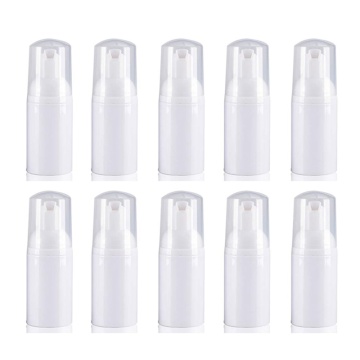 10Pcs/Set 30Ml Soap Dispenser with White Pump Liquid Multifunctional Foaming Bottle Shampoo Lotion Mini Mousses Leakproof Travel