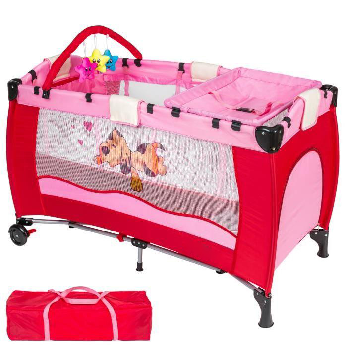 Portable folding baby crib play bed travel baby multifunctional bedding sets baby cot game bed newborn baby bassinet HWC