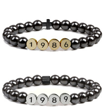 Date Birthday Bracelet Personalized Bracelet Marking Custom Jewelry Accessories Men and Women Friends Birthday Gifts