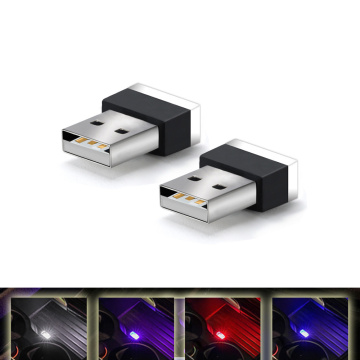 Mini USB LED Car Light Car Interior USB Atmosphere Light Plug And Play Decoration Lamp Emergency Lighting Auto Products