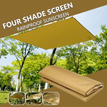 Awning large square shade screen Sun Shelter Canopy Sail Canopy Gazebo Durable Camp Portable Practical Outdoor Waterproof