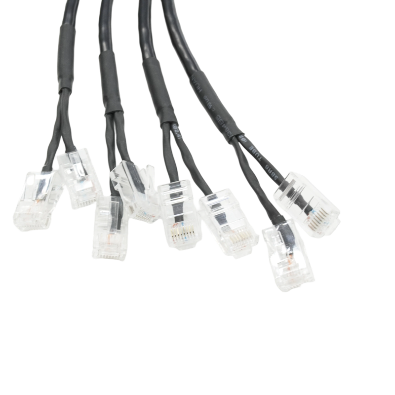 ix industrial to 8 rj45 harness
