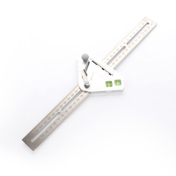 Multi-function Stainless Steel Adjustable Angle Measuring Ruler Line Painted Roof Revolutionizing Carpentry Utensil for Woodwork