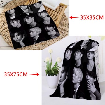 35x35cm,35x75cm Towels Custom KPOP SF9 Printed Square Towels Microfiber Absorbent Drying Bath Towels Washcloth