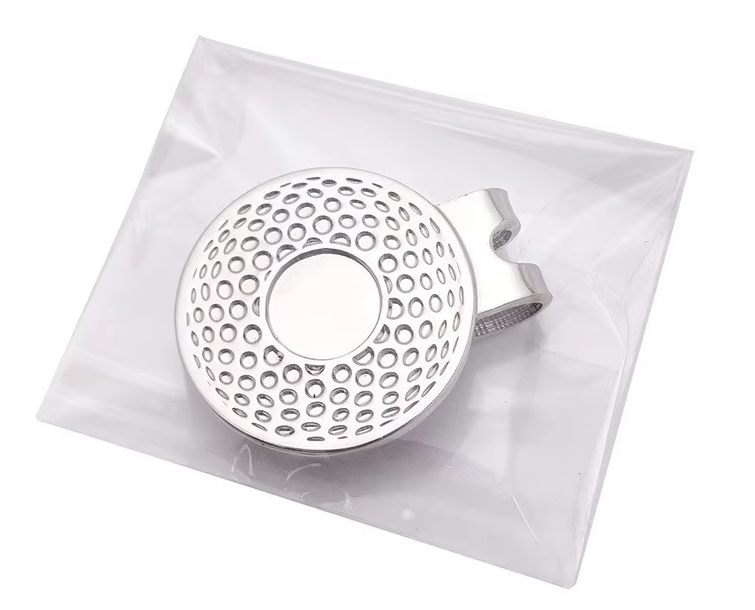 Factory Direct 32mm Golf Accessories Strong Magnetic Metal Cap Clip Electroplating Hardware for Ball Markers Clubs Divots3