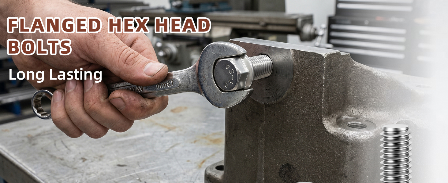 Flanged Hex Head Bolts
