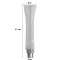 15cm Stainless Steel 304 Bazooka screen 1/2" NPT Thread for homebrew beer kettle or mash tun/mesh filter