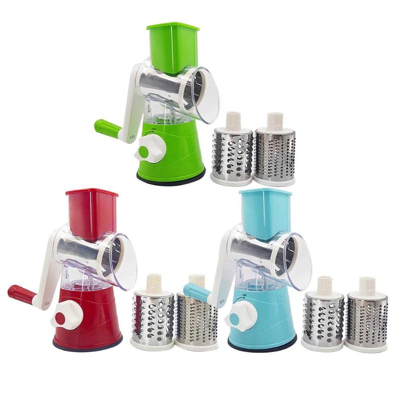 Multi-functional Manual Slicer Vegetable Fruit Round Cutter Shred Grater for Vegetable Shredder Household Kitchen Food Processor