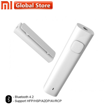 Xiaomi Bluetooth Audio Receiver Wireless Adapter Professional Amplifier Chip Bluetooth 4.2 Built-in Battery Dual-link Connection