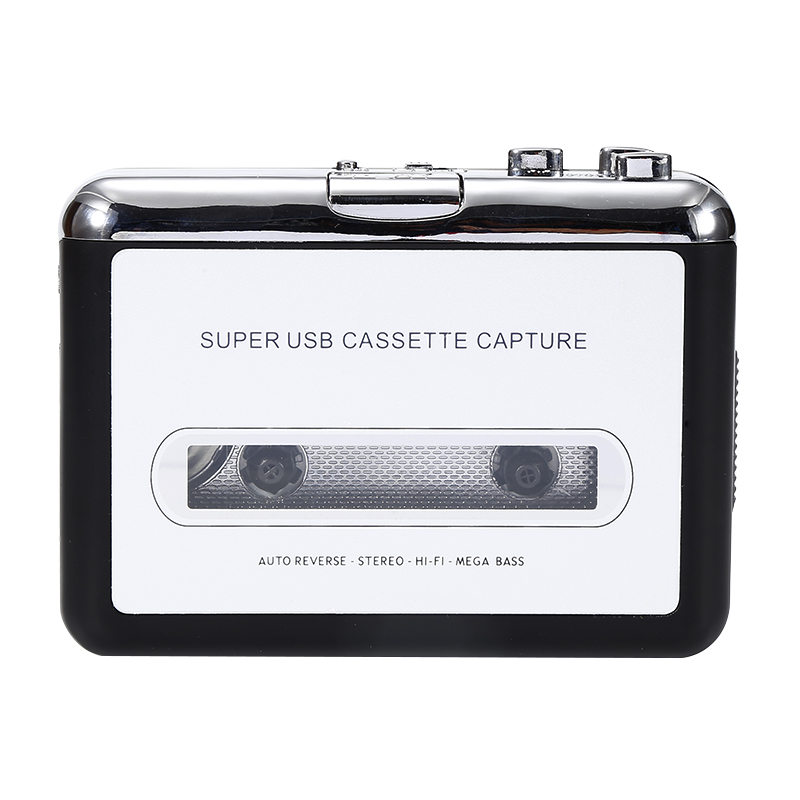 Rechargable USB Portable Cassette Tape to MP3 CD Converter Capture Audio Music Player Cassette Recorders & Players coverters