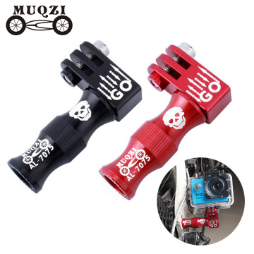 MUQZI Bicycle Wheel Hub Bracket Holder Connector Quick Release Axis Camera Mount Aluminum Alloy Tripod Holder Clamp