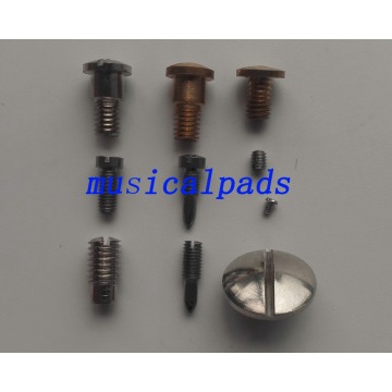 20 Pieces Saxophone Screws & 1 Piece Screwdriver In Saxophone Repairment