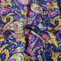 New pure mulberry silk fabric digital printed fashion floral silk for dress curtains clothing bedding scarf many colors