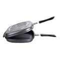 32cm Double-Sided Frying Pan Non-Stick Barbecue Tool Cookware Dubbelzijdig Koekenpan Spuitgieten For Home Coo