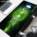 Rick Anime Gaming Speed Mouse Pad Gamer Large Mouse Mat Soft Durable Keyboard Mousepad Computer Desk Mat