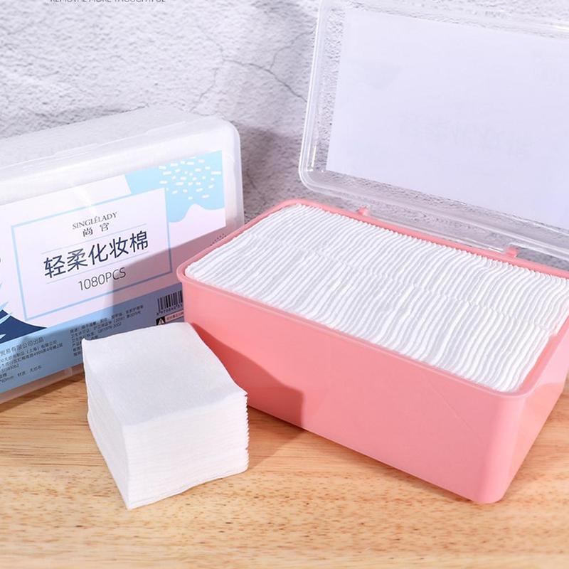 50pcs/bag Organic Cotton Pads Nail Polish Remover Cleaning Cosmetic Tissue Makeup Beauty Skin Care Tools