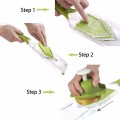 WALFOS Mandoline Slicer Manual Vegetable Cutter with 4 Blade Potato Carrot Grater for Vegetable Onion Slicer Kitchen Accessories