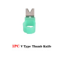 V type Thumb Knife