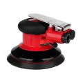 STARY 5 Inch Air Random Orbital Palm Sander Dual Action Pneumatic Sander with Speed Regulation Pneumatic Tool