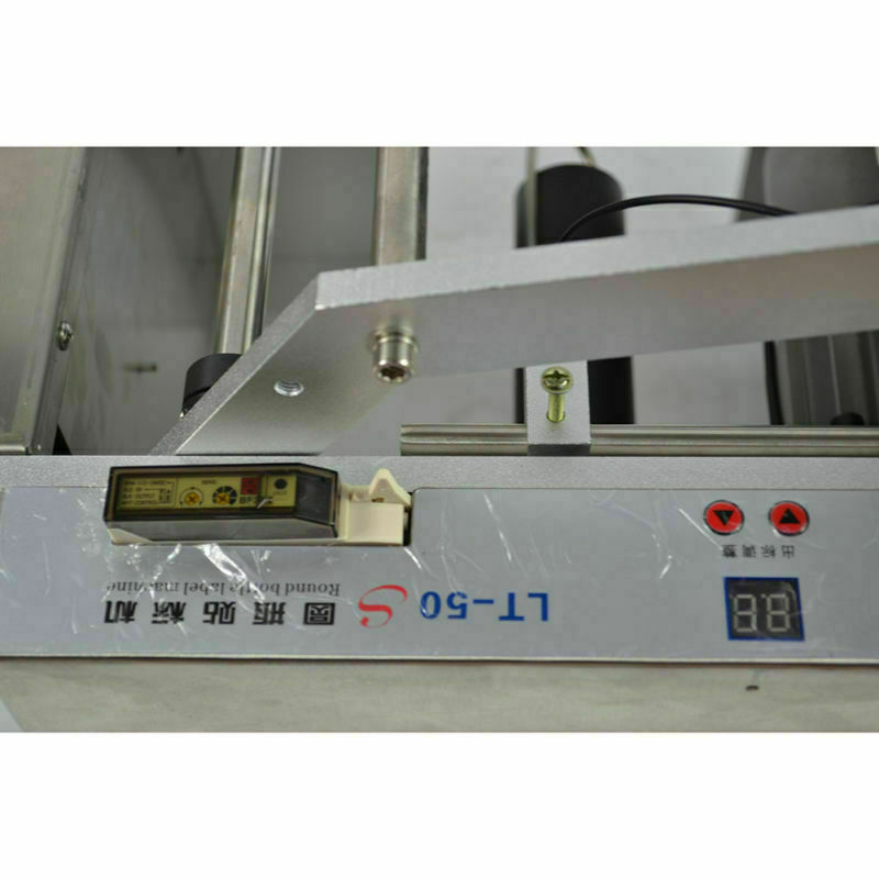110V/220V LT-50S Semi-Automatic Round Bottle Labeling Machine Labeller Machine