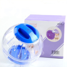 Hamster Ball Portable Silent Small Animal Running Ball Exercise Ball Breathable Clear Ball with Stand Pet Funny Toy Accessories
