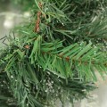 Round Wreath Christmas Artificial Pine Needle Ginkgo Nut Garland Shop Window Party Wall Hanging Ornament Home Decoration Crafts