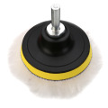 7pcs 3" Polishing pad set Polishing Buffer Waxing Buffing Pad Adapter Kit for Car Polisher Replacement Parts