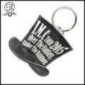 Make your own silver print keyring metal