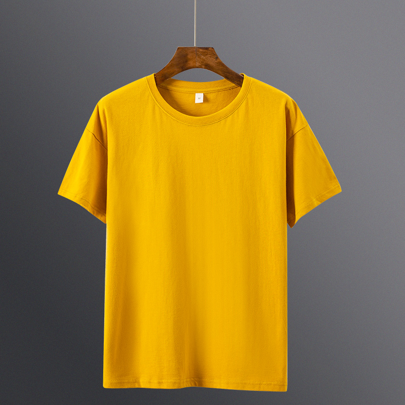 2020 Men's T Shirt 8 Basic Colors Short Sleeve Slim T-shirt Young Men Pure Color Tee Shirt 3XL Size round Neck Top Tee Causal