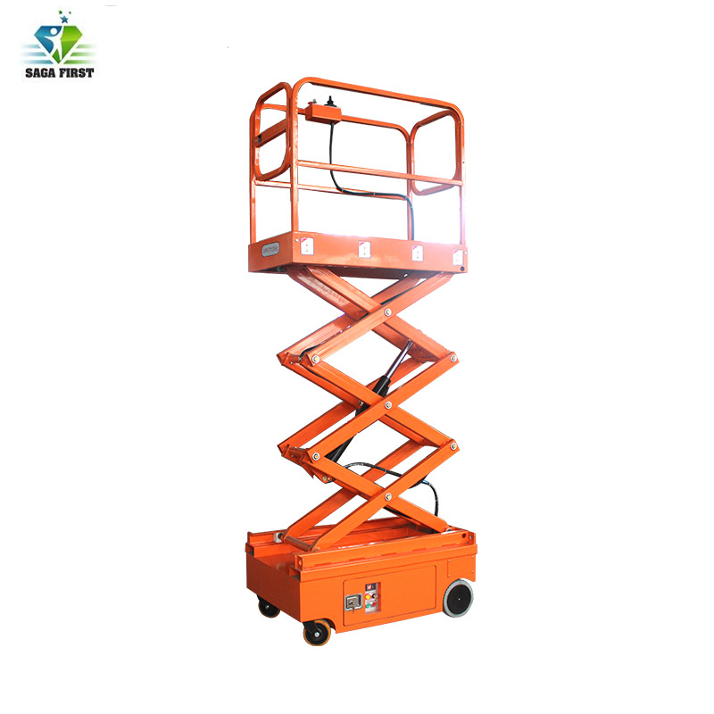 Small Mobile Hydraulic Pallet Elevating Motorized scissor lift for sale