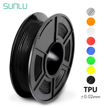 SUNLU TPU Flexible Filament 1.75MM High Resilience Flexible TPU 3d Printer Filament 0.5kg Fast Shipping