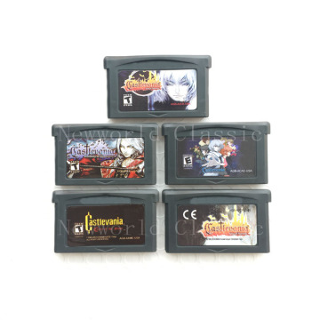 Castlevania Series for 32 Bit Video Game Cartridge Console Card English Language US/EU Version