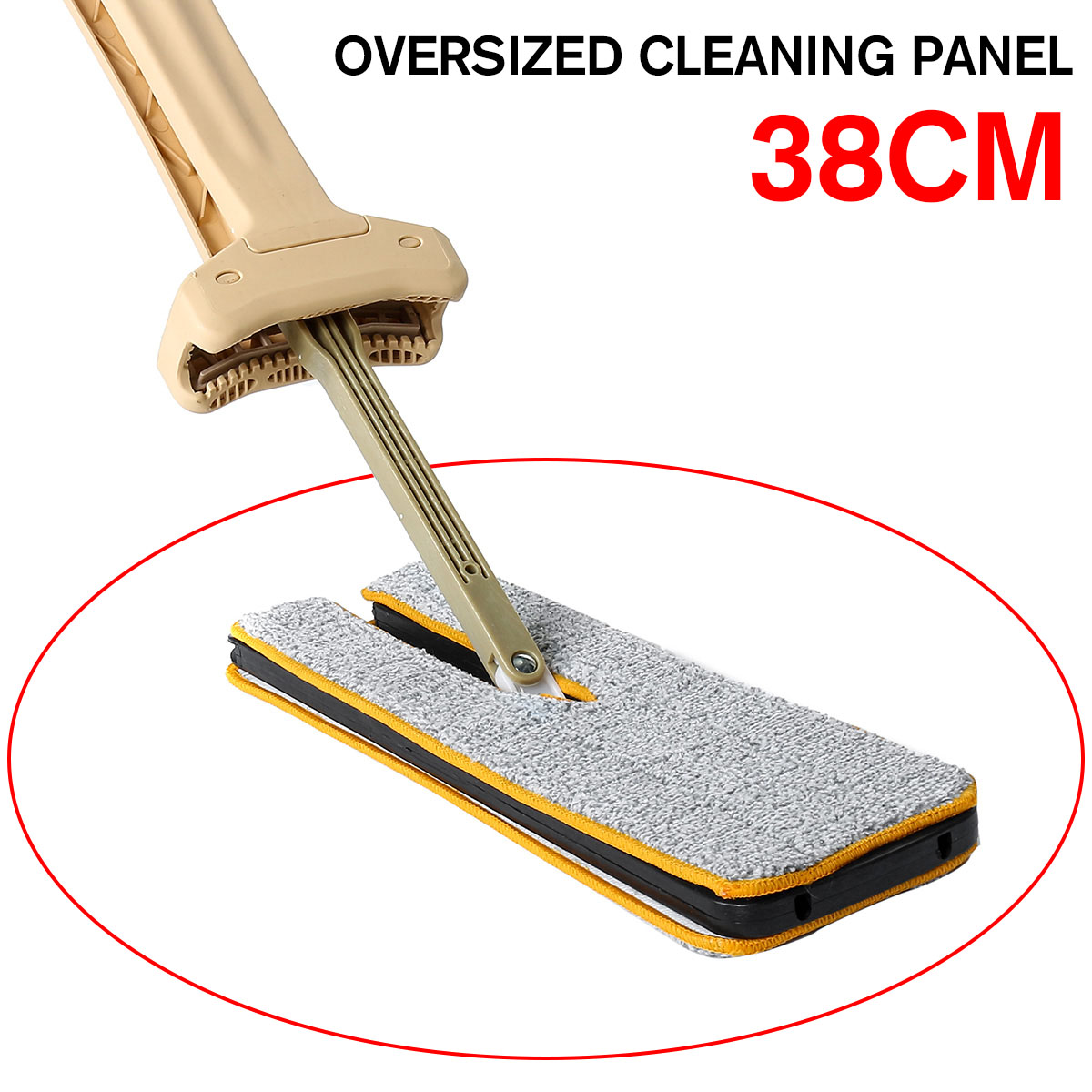 Double-sided Telescopic Mop+2/4PCS Lazy Flat Mop Flat Mops Wood Floor Mops Dust Push Mops Home Cleaning Tools