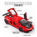 1/32 Alloy Die Cast LP700 Roadster Model Supercar Toy Vehicle Simulation Sound Light Pull Back Convertible Sports Car Toys