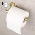 Brushed Gold Toilet Paper Holder wc paper holder waterproof Toilet Paper Holder for Bathroom Accessories Set
