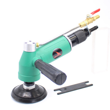 YOUSAILING Water-feed Type 4 Inches Pneumatic Water Sander Air Wet Sander Polisher 100mm Water Wet Sander 110 Degree