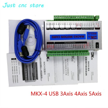 Mach 3 CNC Control Card 3 Axis 4 Axis 5 Axis XHC MKX4 MACH3 USB CNC Motion Control Card 2000KHZ Support Windom 7 Systerm