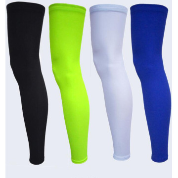 Quick Dry Elastic Lycra Basketball Cycling Leg Warmers Road Bike Calf Thigh Compression Knee Pads Soccer Climb Running Sleeve