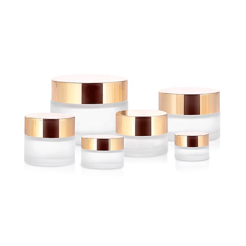 Cr P50 3 Custom Glass Cosmetic Jar