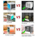 2 Color Mini Air Cooler Anion Portable Air Conditioner Multifunction USB Humidifier Purifier Office Home Refrigeration Fan