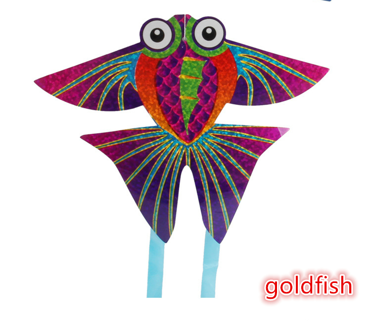 Funny Kite Toy Insect Mini Ladybug Butterfly Dragonfly Fish Kite Child Toy Family Outdoor Interactive Flight Model Birthday Gift