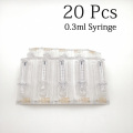 20pcs 0.3ml Syringe