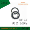 hybrid bike bearing 2pcs 6902-2RS 15X28X7mm steel hybrid ceramic ball bearings 6902 2RS 15*28*7mm Si3N4 bike part 6902 RS