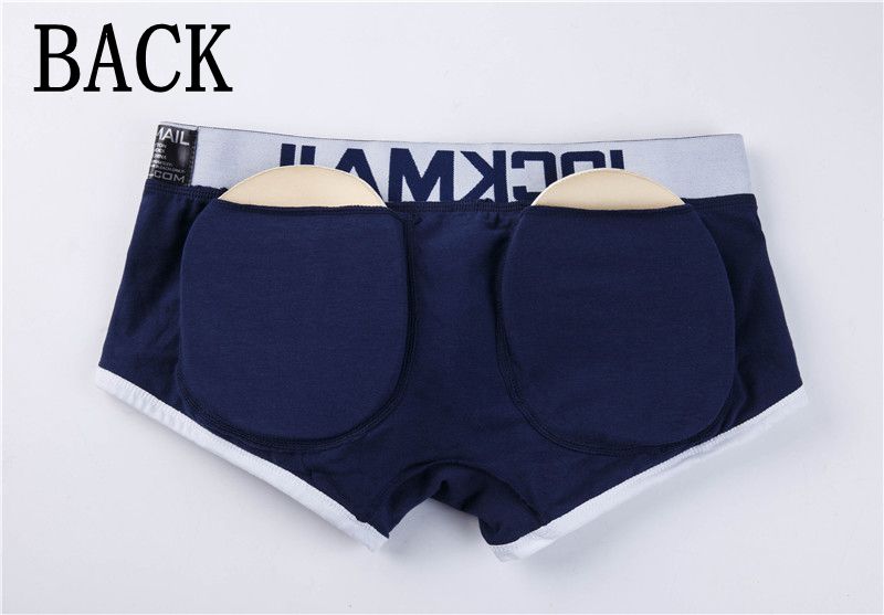 JOCKMAIL Sexy Men Underwear penis and Butt Hip Enhancer Booty Padded briefs Shaper Butt Lifter Panty gay underwear Shapewear