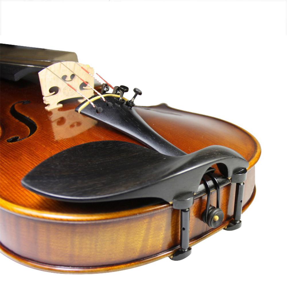 New arrival 2pcs/set Violin Adjustable Plating Copper Chinrest Clamps for 3/4 4/4 Violin Screws Violin Accessory Kit