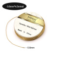 1.5/3/4.5m Alloy Cord Beading Wire DIY Craft Making Jewelry Cord String Accessories No Fading Copper Wire Silver Gold Color