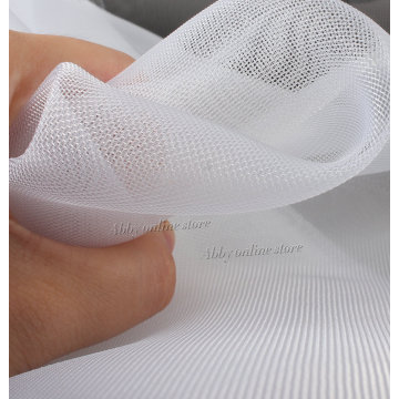 1 Meter polyester crin mesh fabric 140 width net fabric Medium hardness