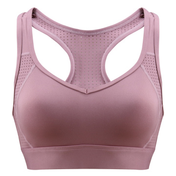 Women Sport Fitness Bra Elastic Yoga Plus Size Padded Push Up Sport top training wear