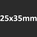 25x35 mm