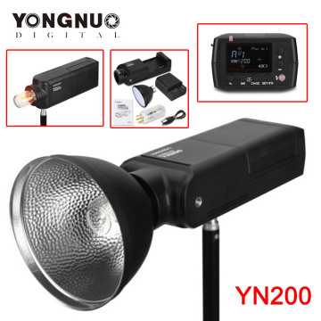 YONGNUO YN200 Studio Light TTL HSS 2.4G 200W Battery For YN560-TX YN560-TX Pro Canon Nikon Video Light Photography Lighting